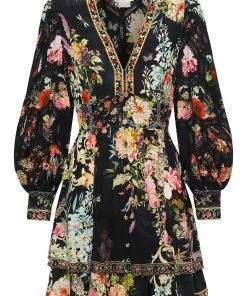 Camilla EBoutique (US) BUTTON FRONT FRILL DRESS HAMPTON HIVE