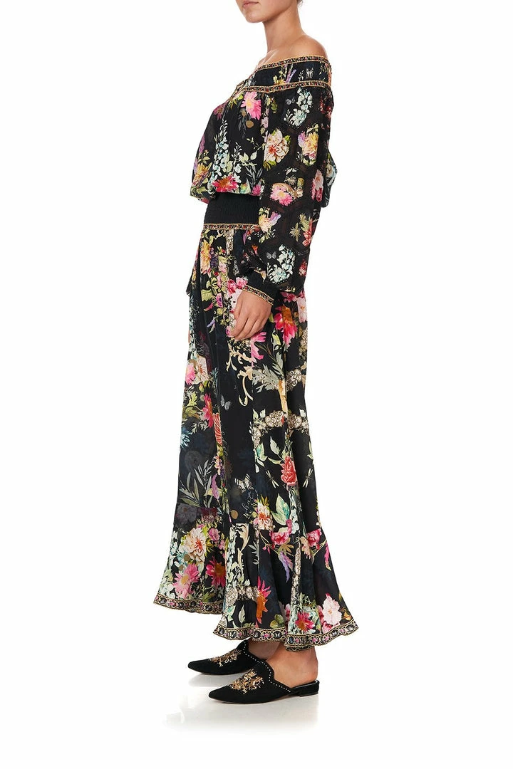 Camilla EBoutique (US) OFF SHOULDER SHIRRED DRESS HAMPTON HIVE Up To 30% Off