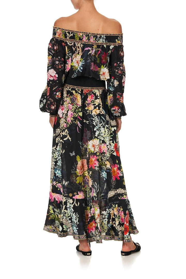 Camilla EBoutique (US) OFF SHOULDER SHIRRED DRESS HAMPTON HIVE Up To 30% Off