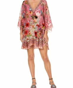 Camilla EBoutique (US) LAYERED FRILL SHORT DRESS PATCHWORK HEART Up To 30% Off