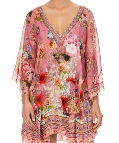 Camilla EBoutique (US) LAYERED FRILL SHORT DRESS PATCHWORK HEART Up To 30% Off