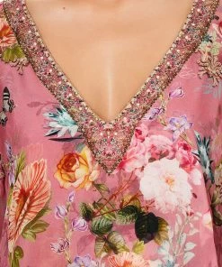 Camilla EBoutique (US) LAYERED FRILL SHORT DRESS PATCHWORK HEART Up To 30% Off