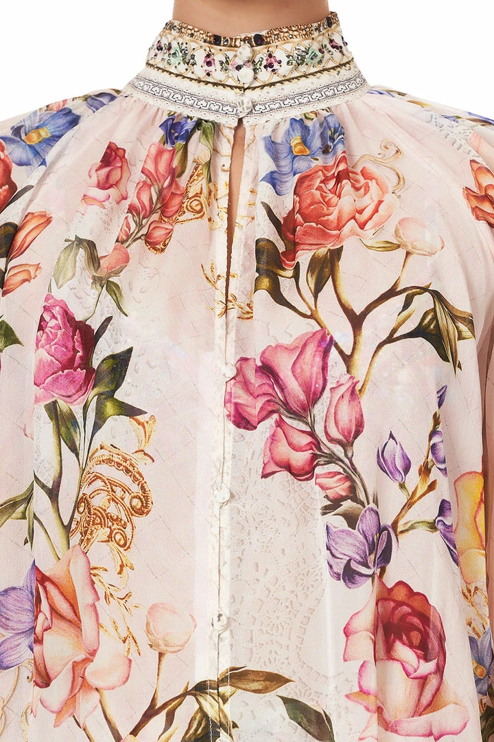 Camilla EBoutique (US) RAGLAN BUTTON UP SHIRT SEW IN LOVE Sale Clothing