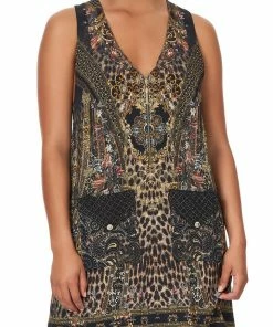 Camilla EBoutique (US) V NECK SHIFT DRESS ABINGDON PALACE