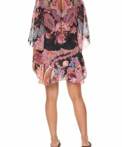 Camilla EBoutique (US) LAYERED FRILL SHORT DRESS SWINGING SIXTIES