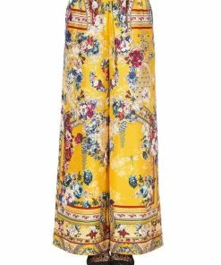 Camilla EBoutique (US) STRAIGHT LEG PANT CROWNED ROSES Sale Clothing