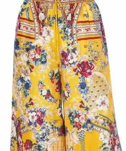 Camilla EBoutique (US) STRAIGHT LEG PANT CROWNED ROSES Sale Clothing