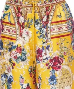 Camilla EBoutique (US) STRAIGHT LEG PANT CROWNED ROSES Sale Clothing