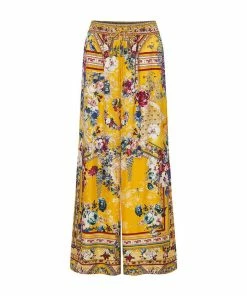 Camilla EBoutique (US) STRAIGHT LEG PANT CROWNED ROSES Sale Clothing