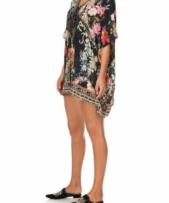 Camilla EBoutique (US) SHORT LACE UP KAFTAN HAMPTON HIVE Up To 30% Off