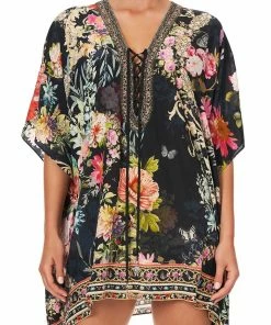 Camilla EBoutique (US) SHORT LACE UP KAFTAN HAMPTON HIVE Up To 30% Off