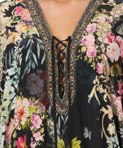 Camilla EBoutique (US) SHORT LACE UP KAFTAN HAMPTON HIVE Up To 30% Off