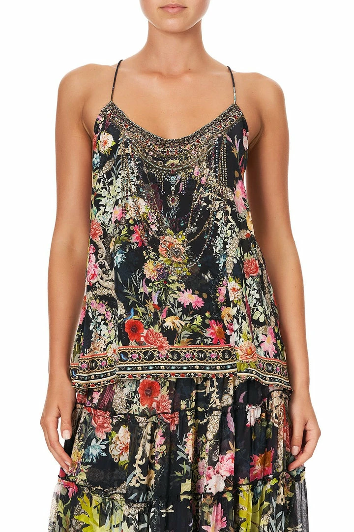 Camilla EBoutique (US) Up To 30% Off T BACK SHOESTRING TOP HAMPTON HIVE