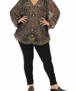 Camilla EBoutique (US) Sale Clothing LACE UP SIDE BLOUSE ABINGDON PALACE