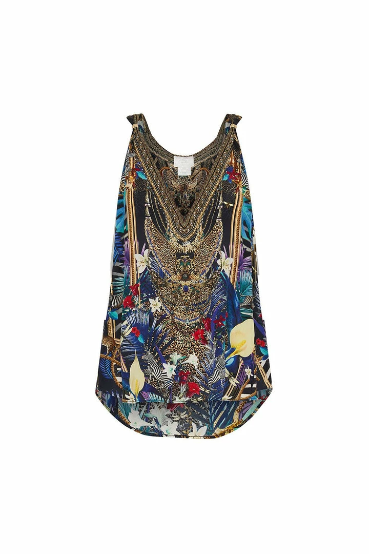 Camilla EBoutique (US) Up To 30% Off TANK TOP WITH STRAP BEAD DETAIL RAINBOW ROOM