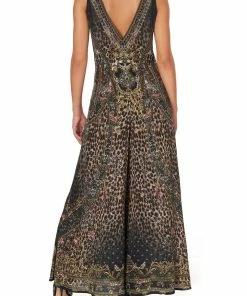 Camilla EBoutique (US) V NECK FLARED JUMPSUIT ABINGDON PALACE Up To 30% Off
