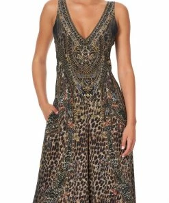 Camilla EBoutique (US) V NECK FLARED JUMPSUIT ABINGDON PALACE Up To 30% Off
