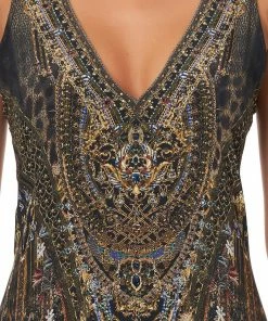 Camilla EBoutique (US) V NECK FLARED JUMPSUIT ABINGDON PALACE Up To 30% Off