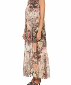 Camilla EBoutique (US) Sale Clothing HIGH NECK KEYHOLE DRESS CARNABY DISCO