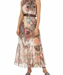 Camilla EBoutique (US) Sale Clothing HIGH NECK KEYHOLE DRESS CARNABY DISCO