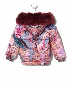 Camilla EBoutique (US) KIDS REVERSIBLE PUFFER WITH REMOVABLE FUR 12-14 MAYFAIR MARY