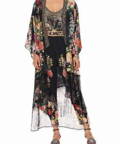 Camilla EBoutique (US) KIMONO WITH LONG UNDER LAYER HAMPTON HIVE