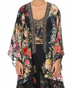 Camilla EBoutique (US) KIMONO WITH LONG UNDER LAYER HAMPTON HIVE