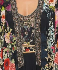 Camilla EBoutique (US) KIMONO WITH LONG UNDER LAYER HAMPTON HIVE