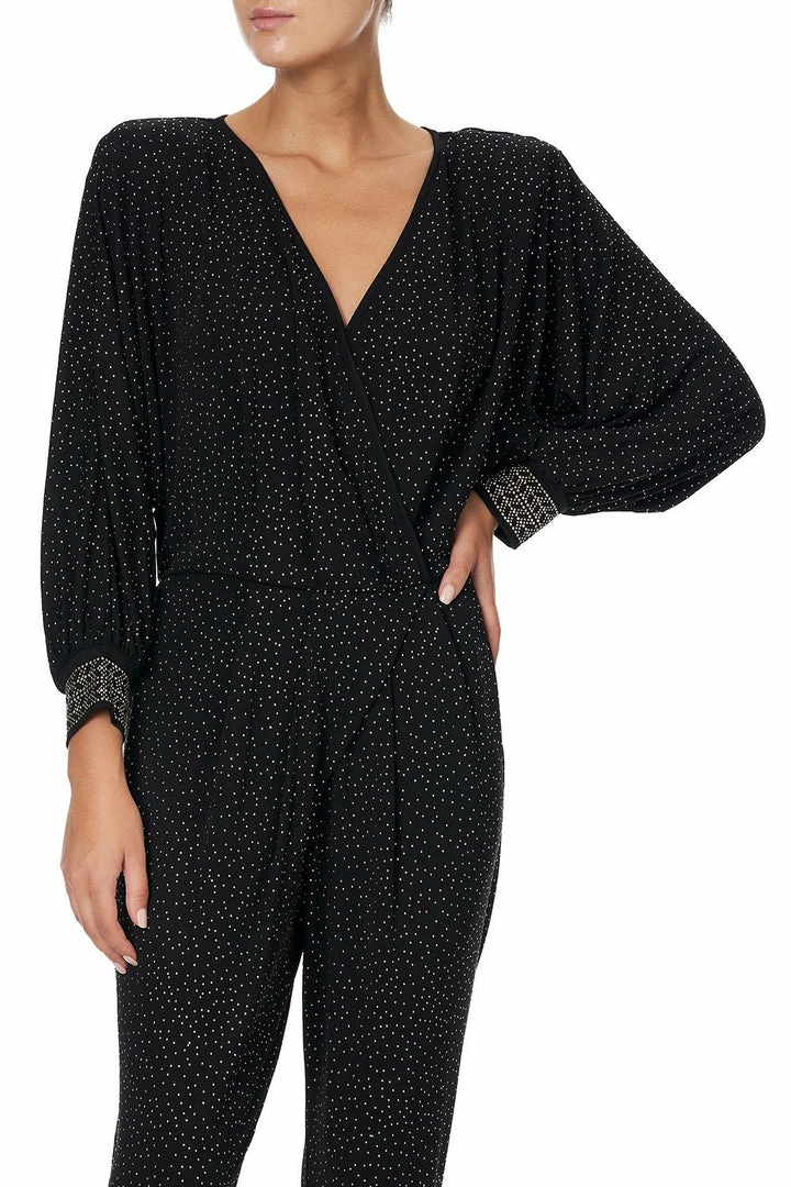Camilla EBoutique (US) JERSEY TWIST FRONT JUMPSUIT LADY STARDUST