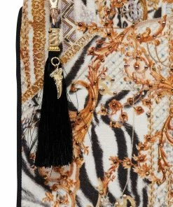 Camilla EBoutique (US) SMALL CANVAS CLUTCH GATES OF GLORY Up To 30% Off