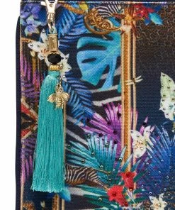 Camilla EBoutique (US) Up To 30% Off SMALL CANVAS CLUTCH RAINBOW ROOM