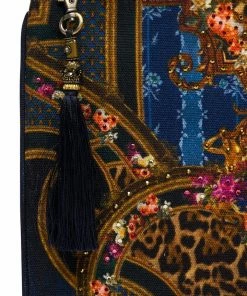 Camilla EBoutique (US) SMALL CANVAS CLUTCH FIELDS OF TREASURE