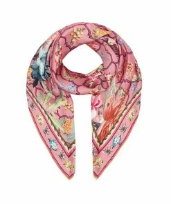 Camilla EBoutique (US) LARGE SQUARE SCARF PATCHWORK HEART Up To 30% Off