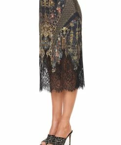 Camilla EBoutique (US) Sale Clothing SLIP MIDI SKIRT ABINGDON PALACE