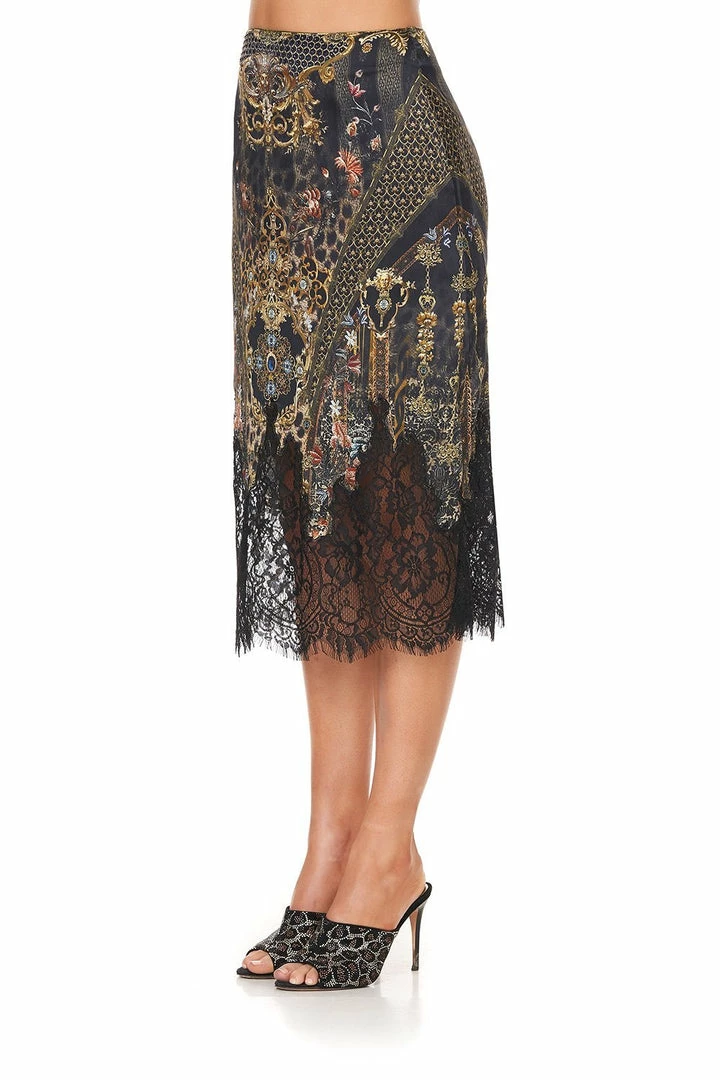 Camilla EBoutique (US) Sale Clothing SLIP MIDI SKIRT ABINGDON PALACE