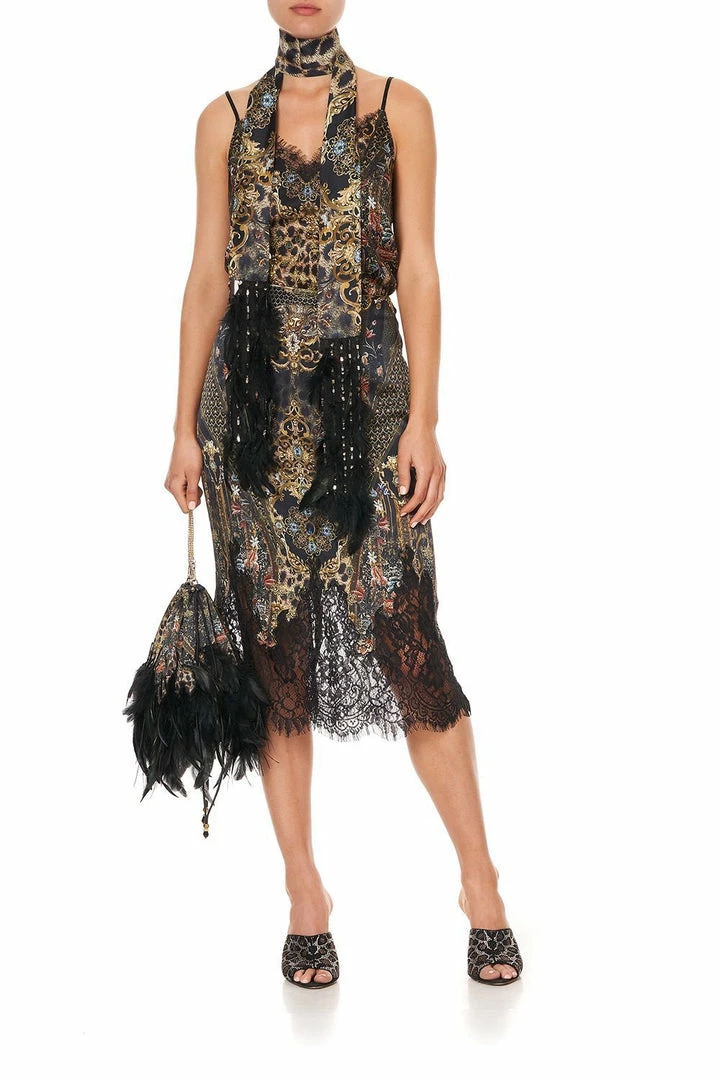 Camilla EBoutique (US) Sale Clothing SLIP MIDI SKIRT ABINGDON PALACE