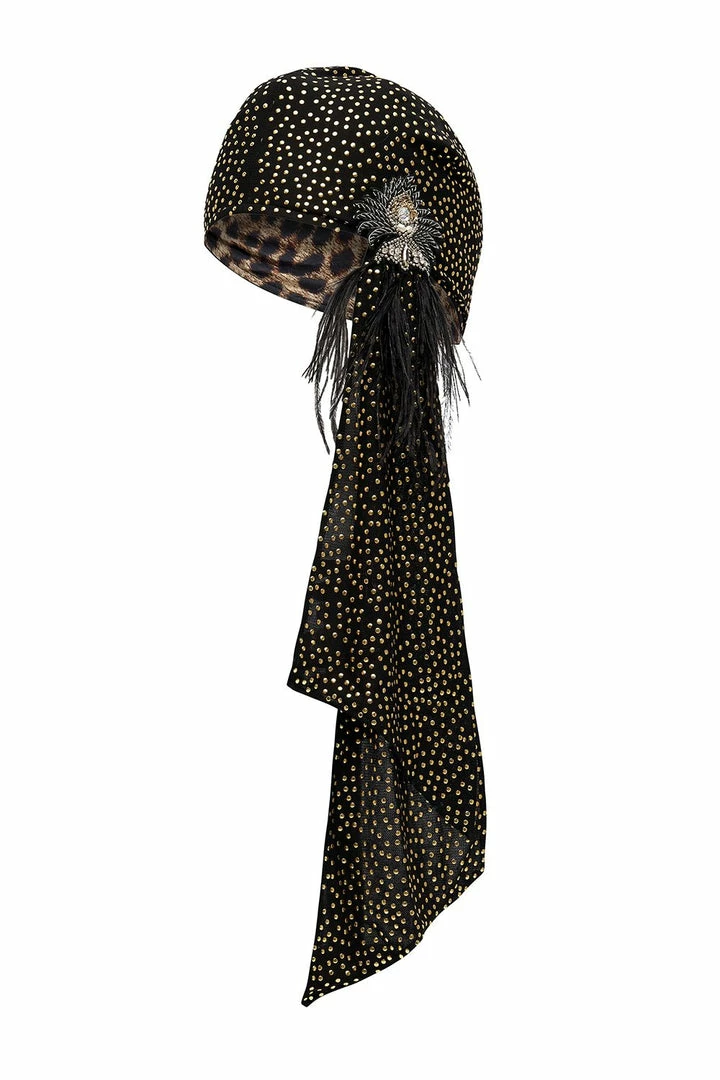 Camilla EBoutique (US) SIDE HEAD SCARF SOLID BLACK Up To 30% Off