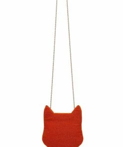 Camilla EBoutique (US) FOX BEADED BAG WITH CHAIN PATCHWORK HEART Sale Accessories