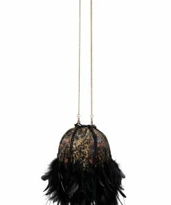 Camilla EBoutique (US) Up To 30% Off DRAWSTRING POUCH WITH FEATHERS ABINGDON PALACE