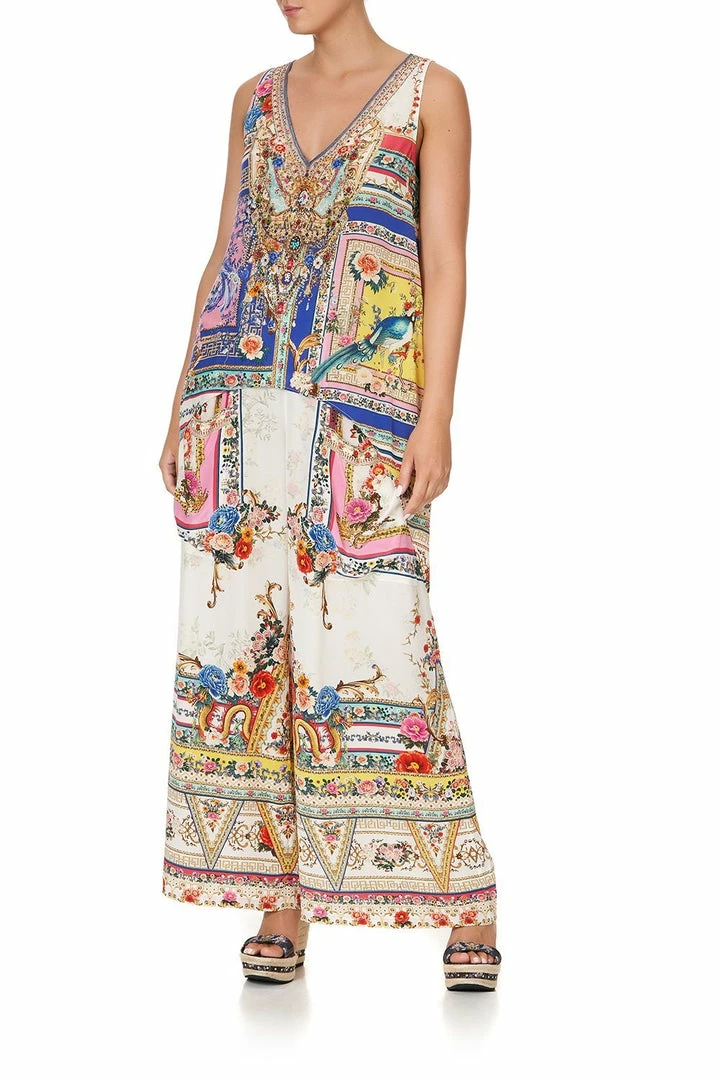 Camilla EBoutique (US) Up To 30% Off HIGH LOW CROSS OVERLAY TOP PARTY IN THE PALACE