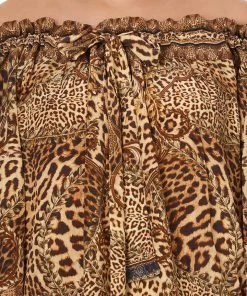 Camilla EBoutique (US) ROUND NECK GATHERED BLOUSE LADY LODGE Up To 30% Off