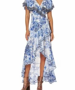 Camilla EBoutique (US) FRILL SLEEVE LONG DRESS HIGH TEA