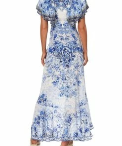 Camilla EBoutique (US) FRILL SLEEVE LONG DRESS HIGH TEA
