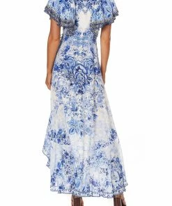 Camilla EBoutique (US) FRILL SLEEVE LONG DRESS HIGH TEA