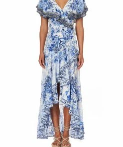Camilla EBoutique (US) FRILL SLEEVE LONG DRESS HIGH TEA