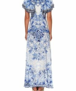 Camilla EBoutique (US) FRILL SLEEVE LONG DRESS HIGH TEA