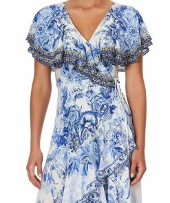 Camilla EBoutique (US) FRILL SLEEVE LONG DRESS HIGH TEA