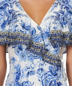 Camilla EBoutique (US) FRILL SLEEVE LONG DRESS HIGH TEA