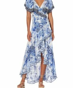 Camilla EBoutique (US) FRILL SLEEVE LONG DRESS HIGH TEA