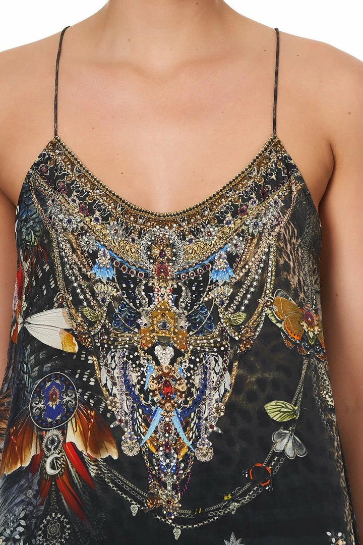 Camilla EBoutique (US) T BACK SHOESTRING TOP TREASURE CHASER